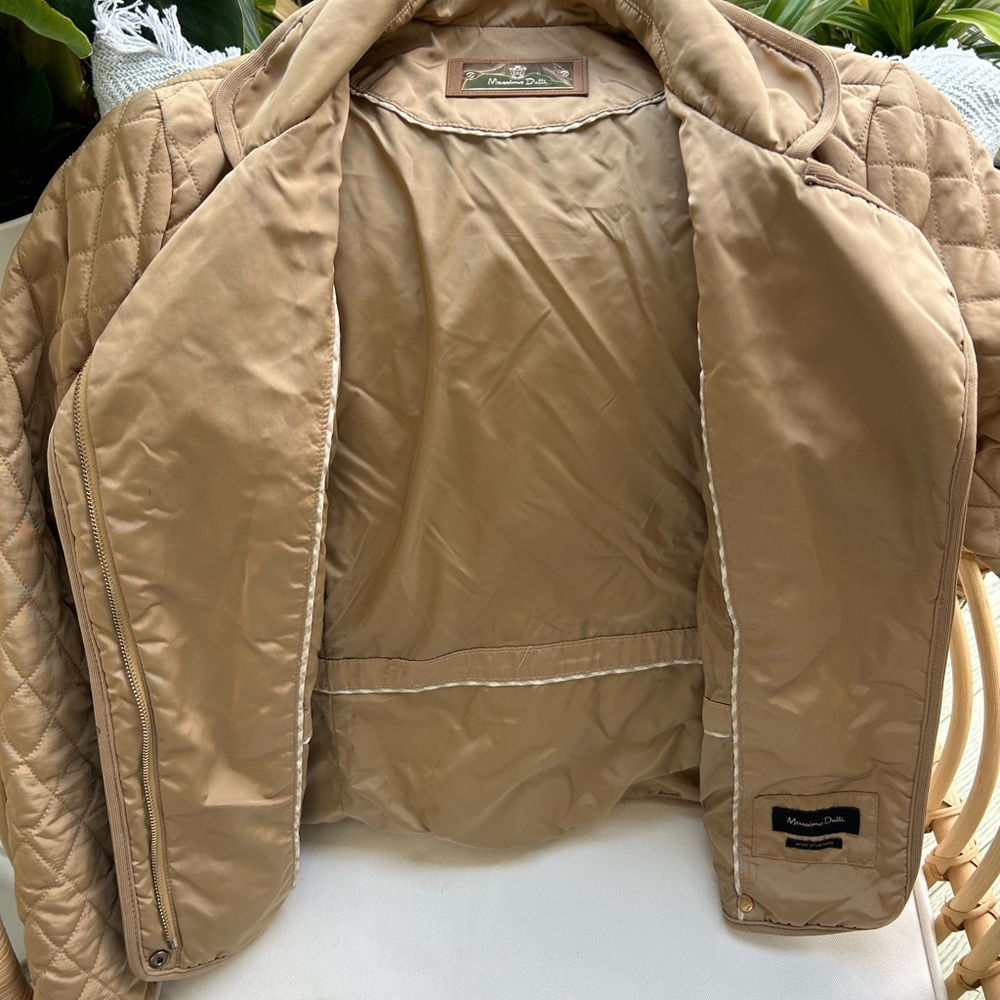 Massimo Dutti quilted jacket.